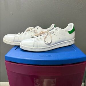 Adidas Classic White Green Stan Smith Sneakers